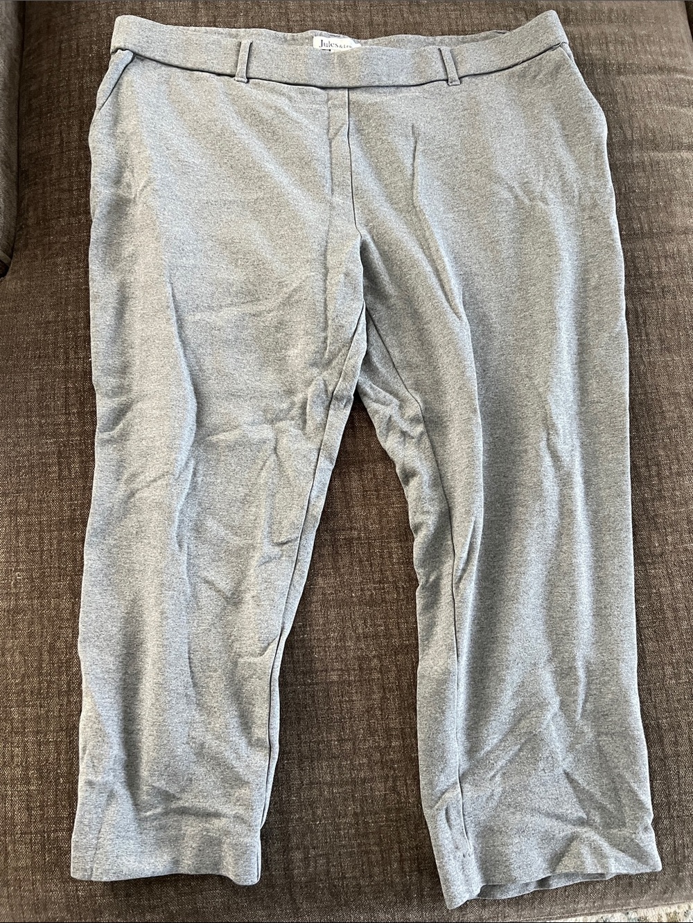 Gray Women’s Dress Pants — Jules and Leopold